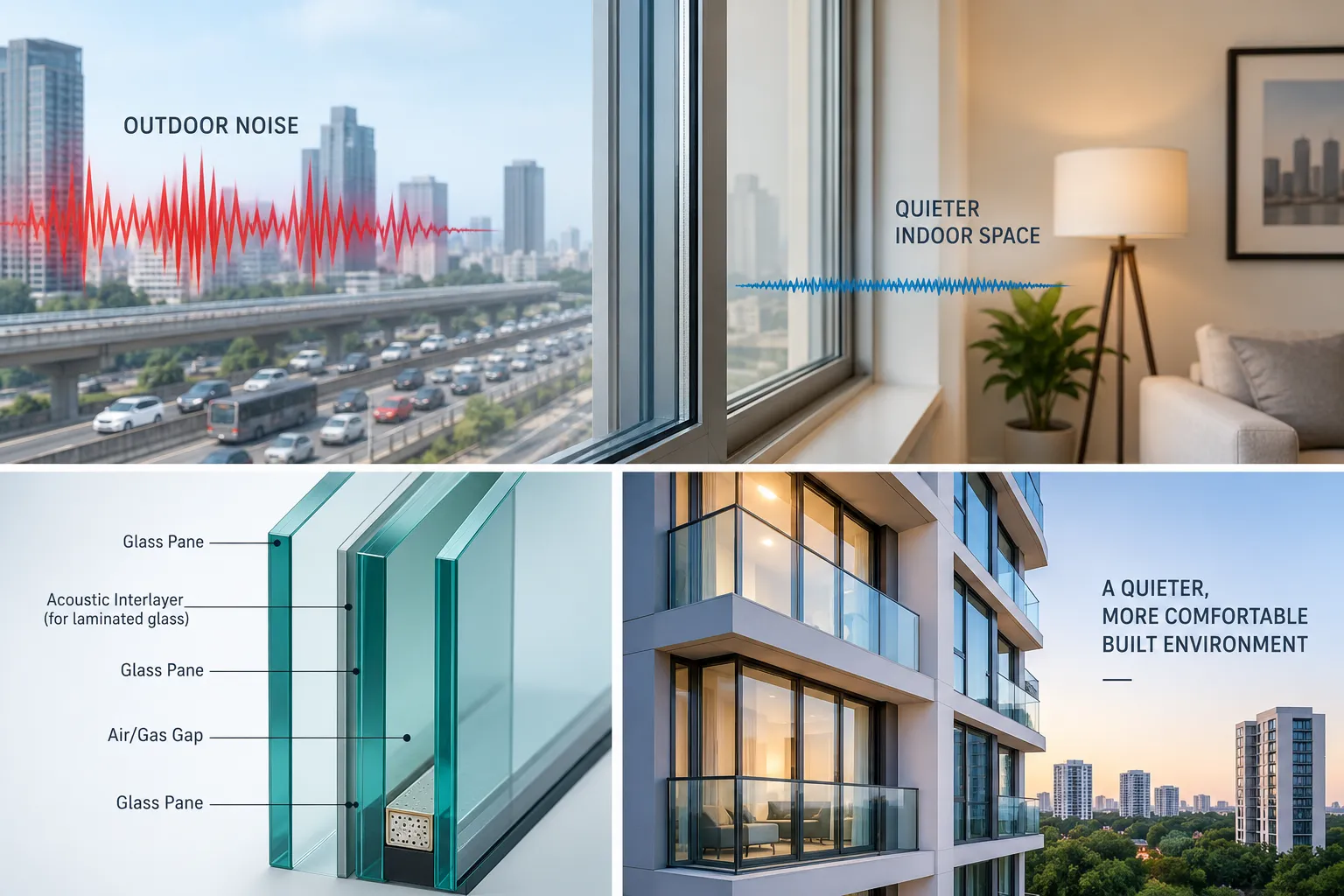 Soundproof Glass Window: Types, Benefits, and Key Selection Factors for Buildings
