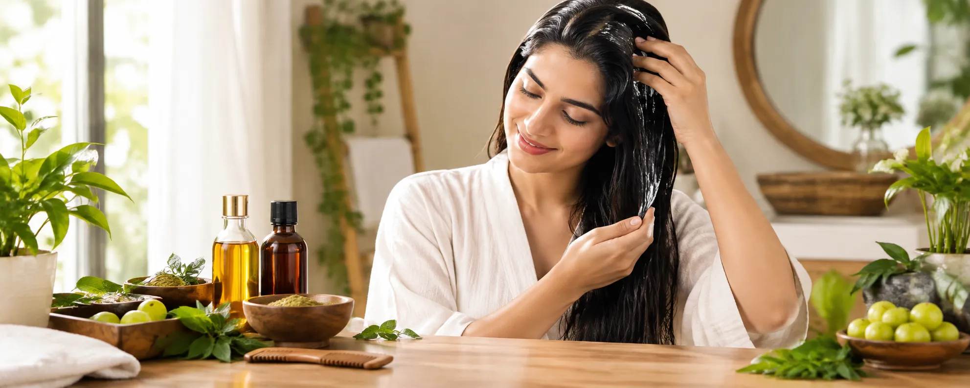 Overnight Kerala Oil Massage Changed My Hair