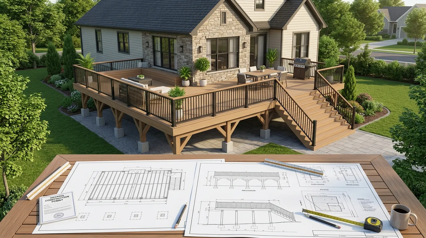 How to Create Permit-Ready Deck Plans for Georgia Homes