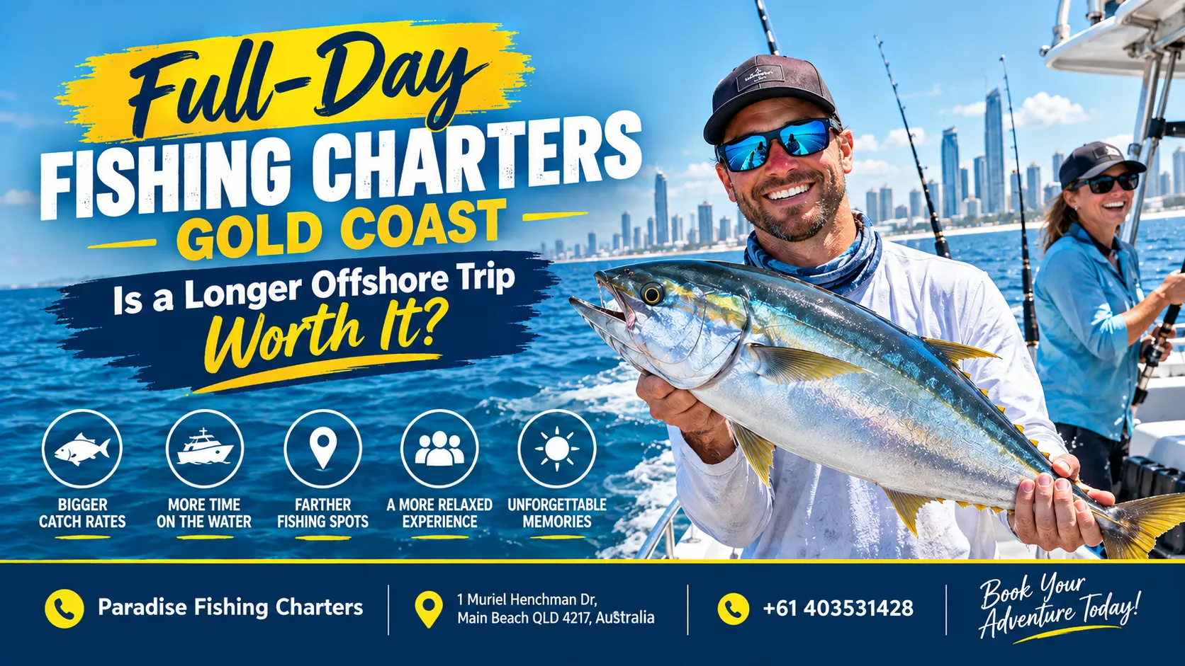 Full-Day Fishing Charters Gold Coast: Is a Longer Offshore Trip Worth It?