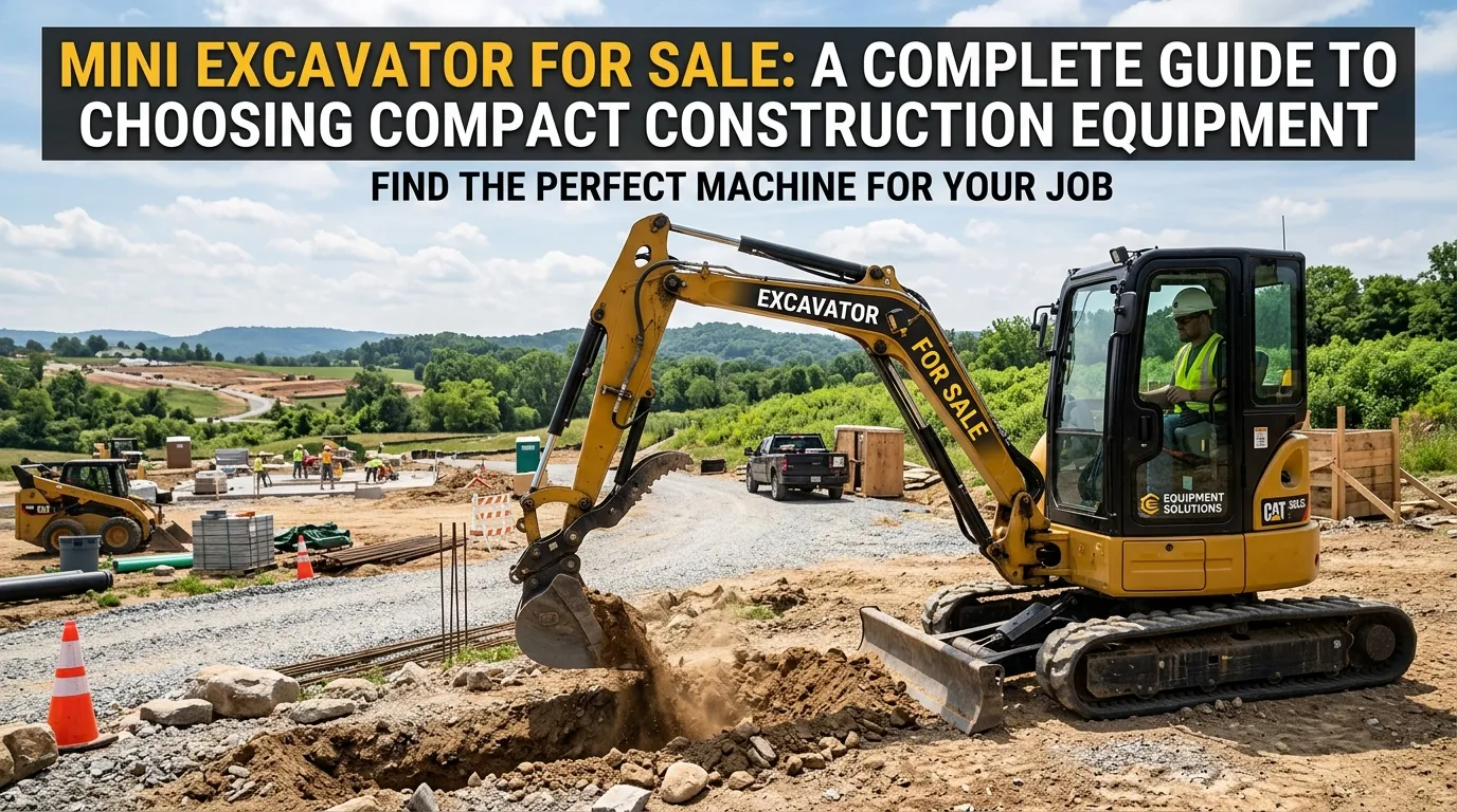 Mini Excavator for Sale: A Complete Guide to Choosing Compact Construction Equipment