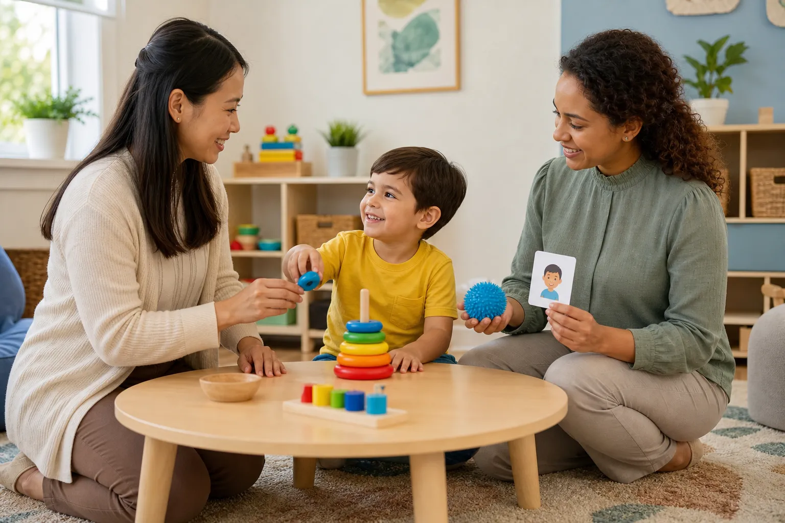 How school-based ABA therapy works alongside speech and occupational therapy