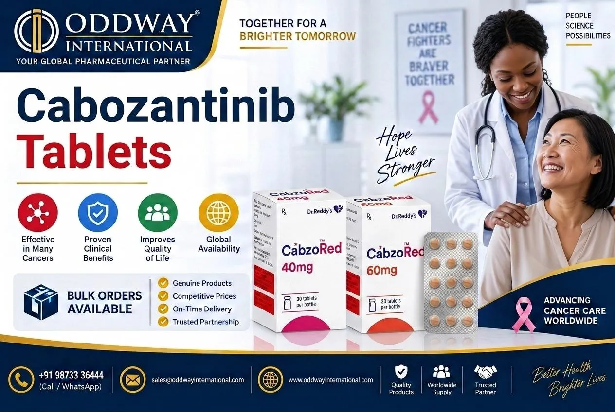 Explore Cabozantinib Price in India for USA Distribution - Oddway