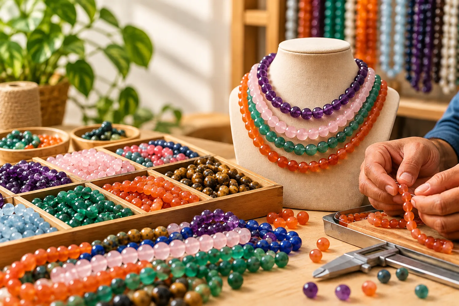 Why Choose Experienced Gemstone Beads Manufacturers for Your Business?