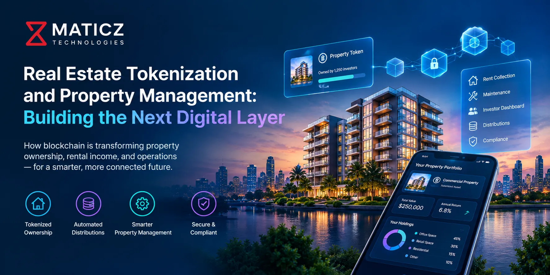Real Estate Tokenization and AI: Automating Property Valuation & Asset Management