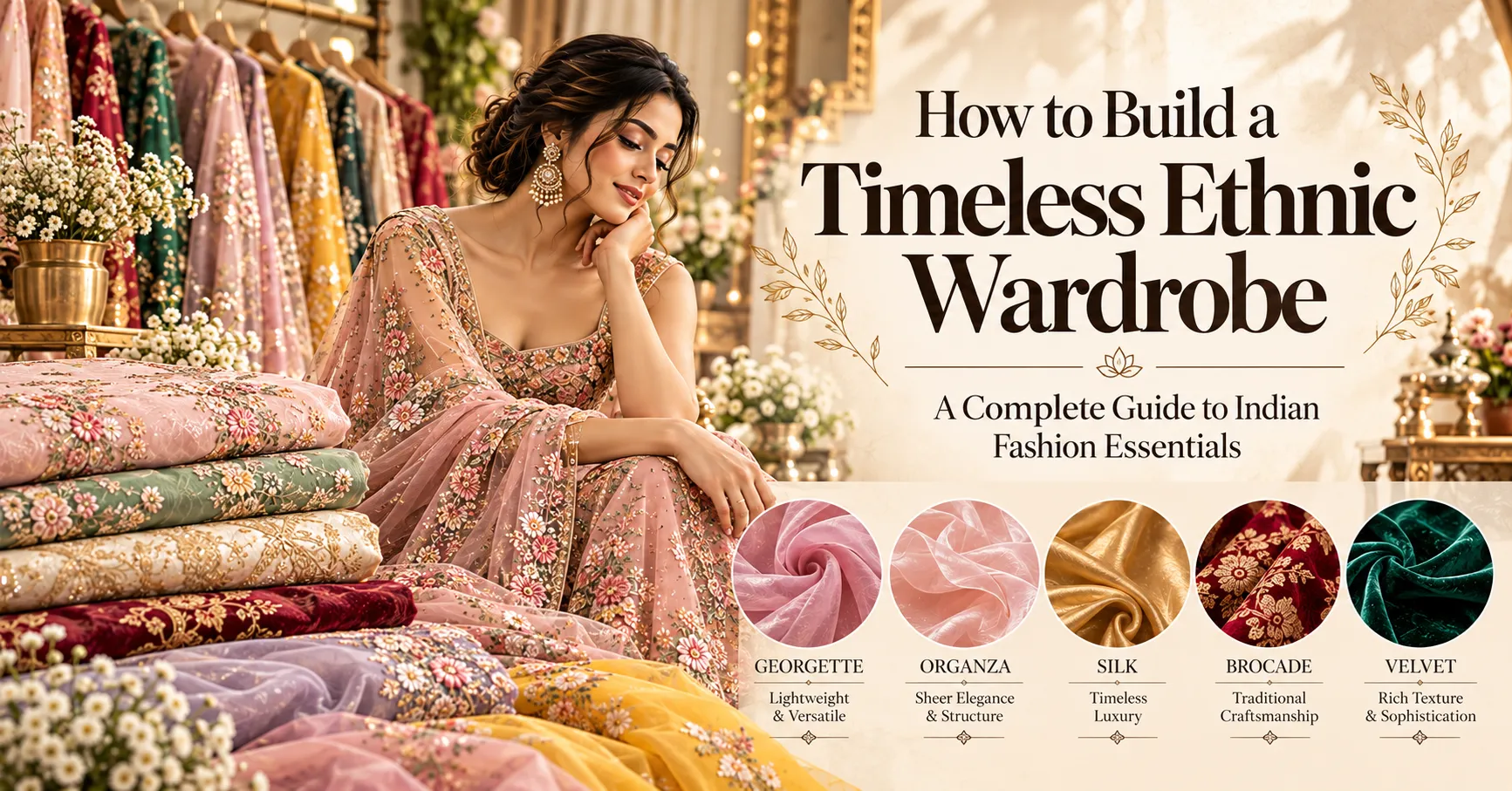 How to Build a Timeless Ethnic Wardrobe: A Complete Guide to Indian Fashion Essentials