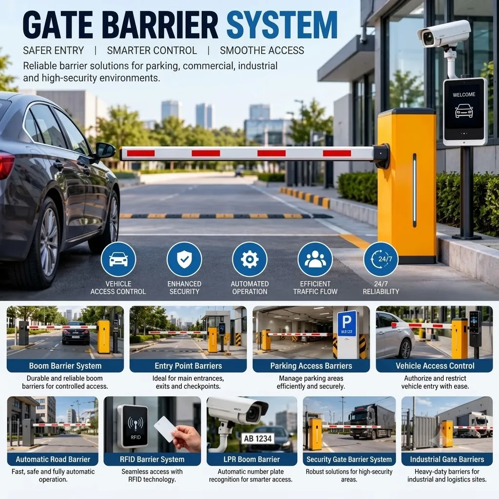 Robust Gate Barrier Systems for Every Facility in Qatar
