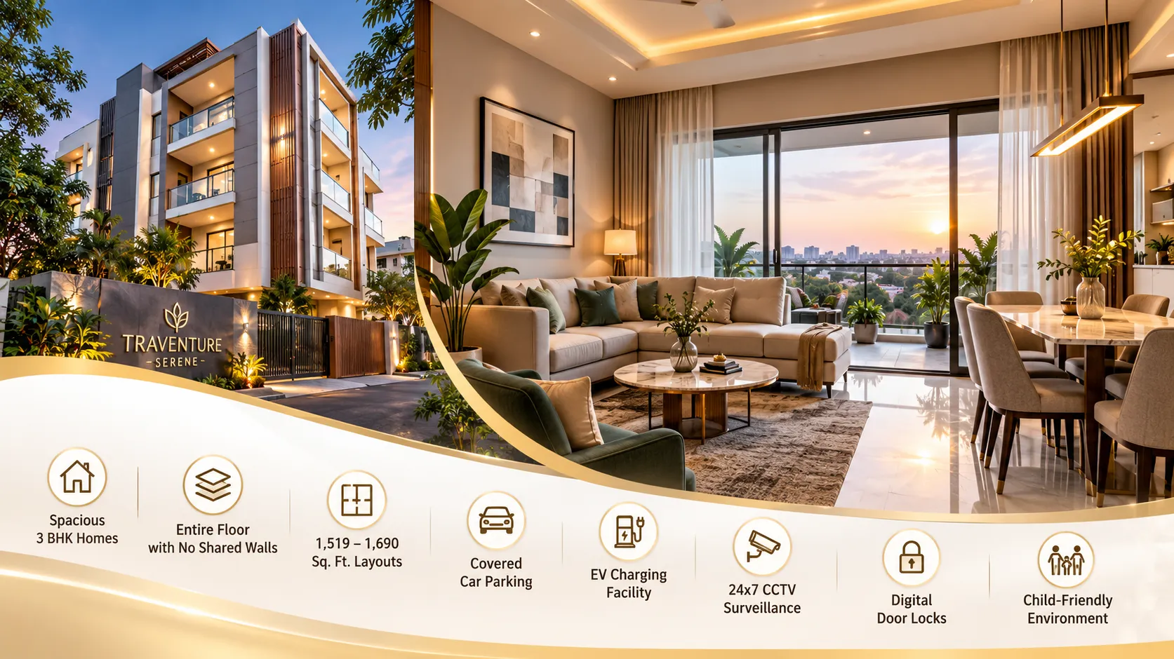 3 BHK Apartments in Saligramam: A Guide to Comfortable Urban Living