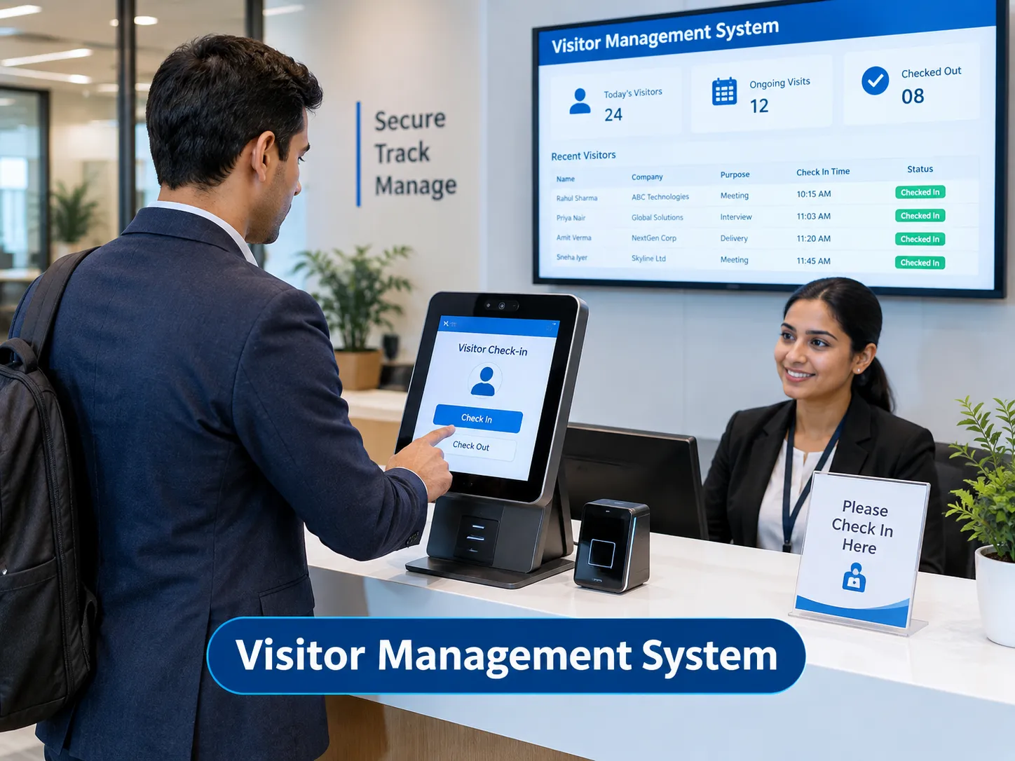 Advanced Visitor Management System in Saudi Arabia