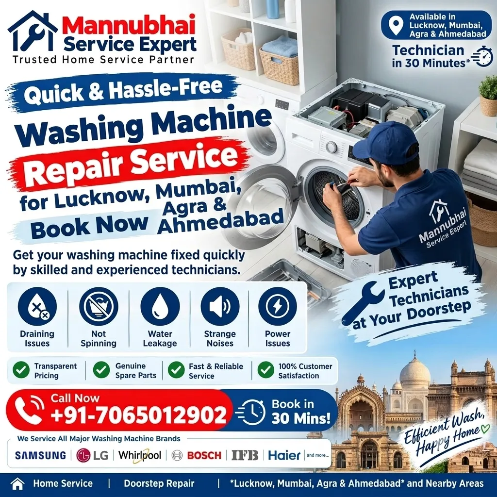 Washing Machine Repair Service Lucknow