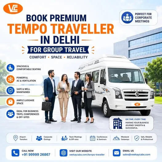 Tempo Traveller Rental in Noida: Everything You Need to Know