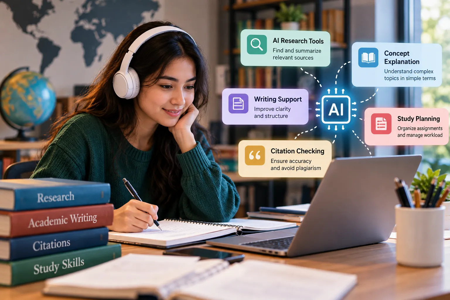 The Right Way for International Students to Use AI in University