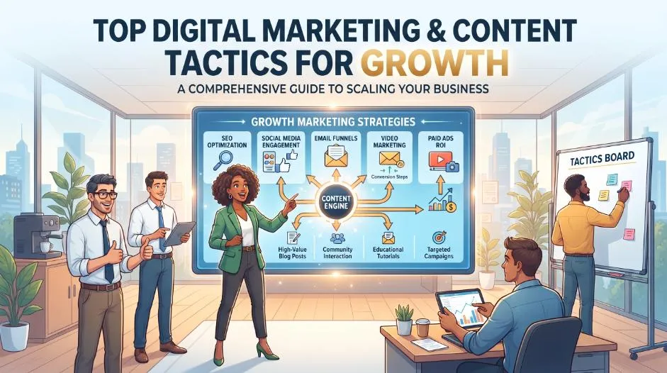 Top Digital Marketing & Content Tactics For Growth