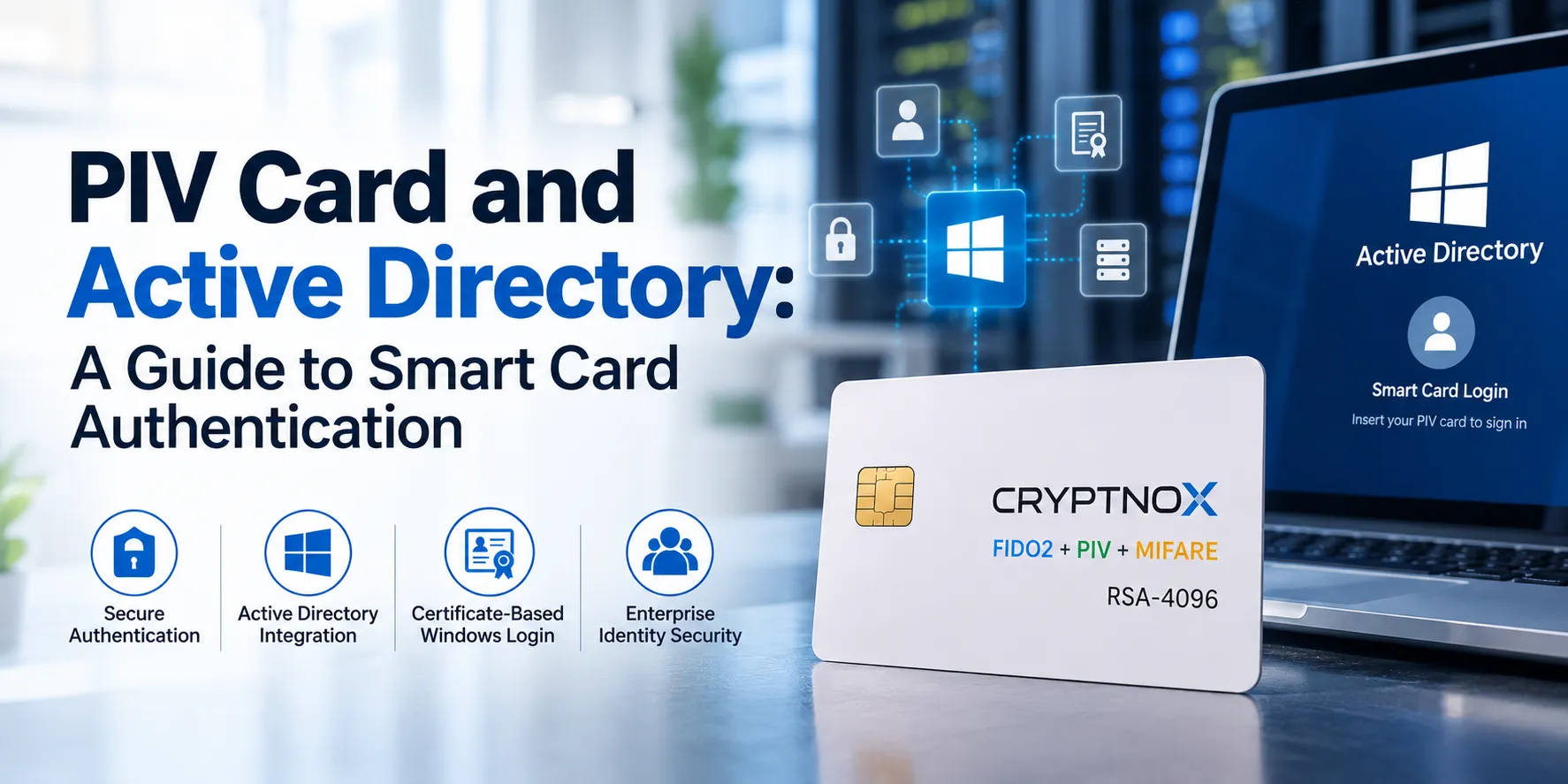 FIDO2 + PIV on One Smart Card: Why Enterprises Need Both