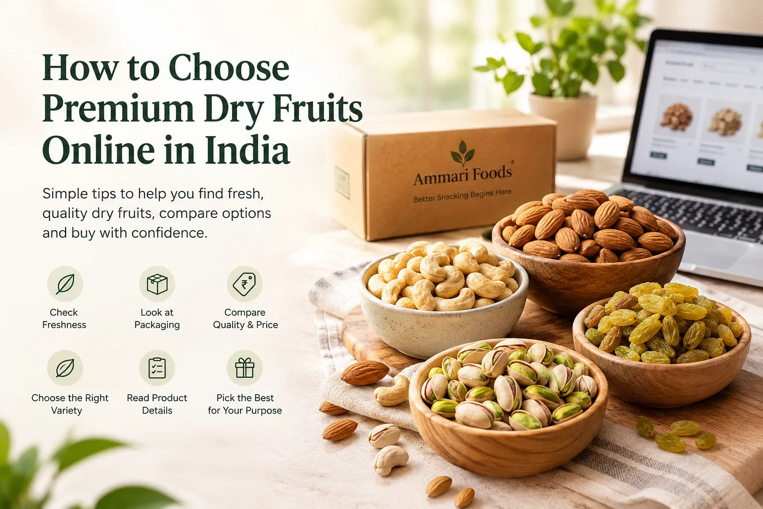 How to Choose Premium Dry Fruits Online in India