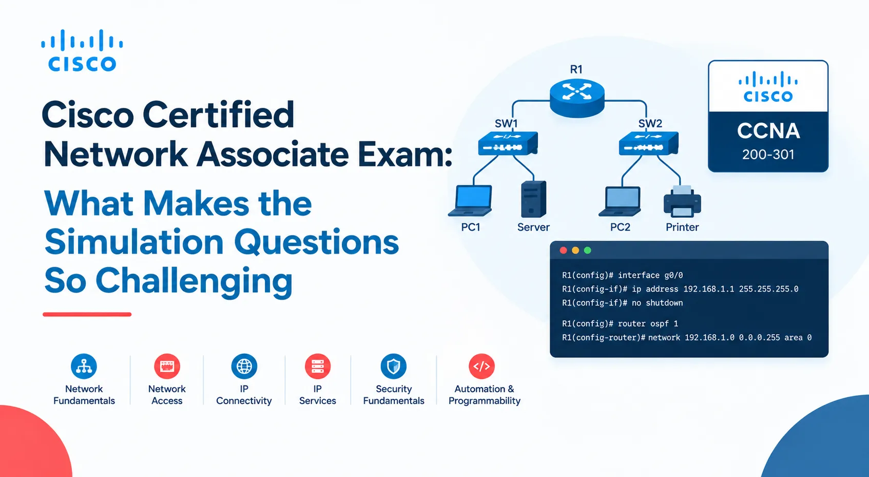Cisco Certified Network Associate Exam: What Makes the Simulation Questions So Challenging