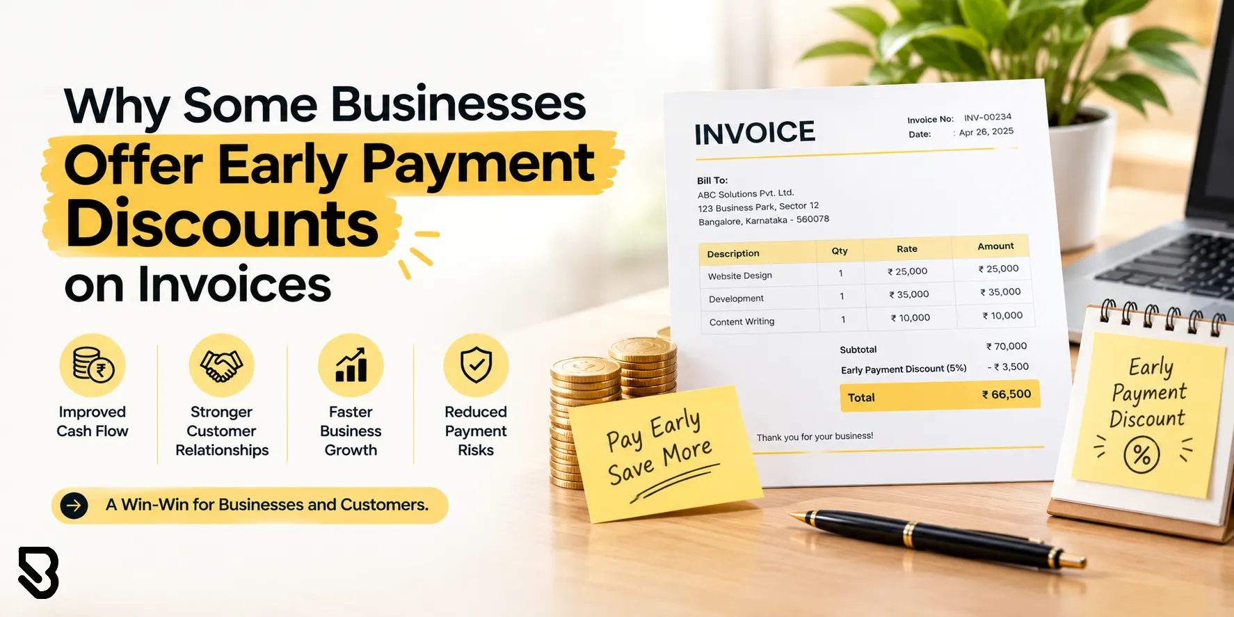Why Some Businesses Offer Early Payment Discounts on Invoices