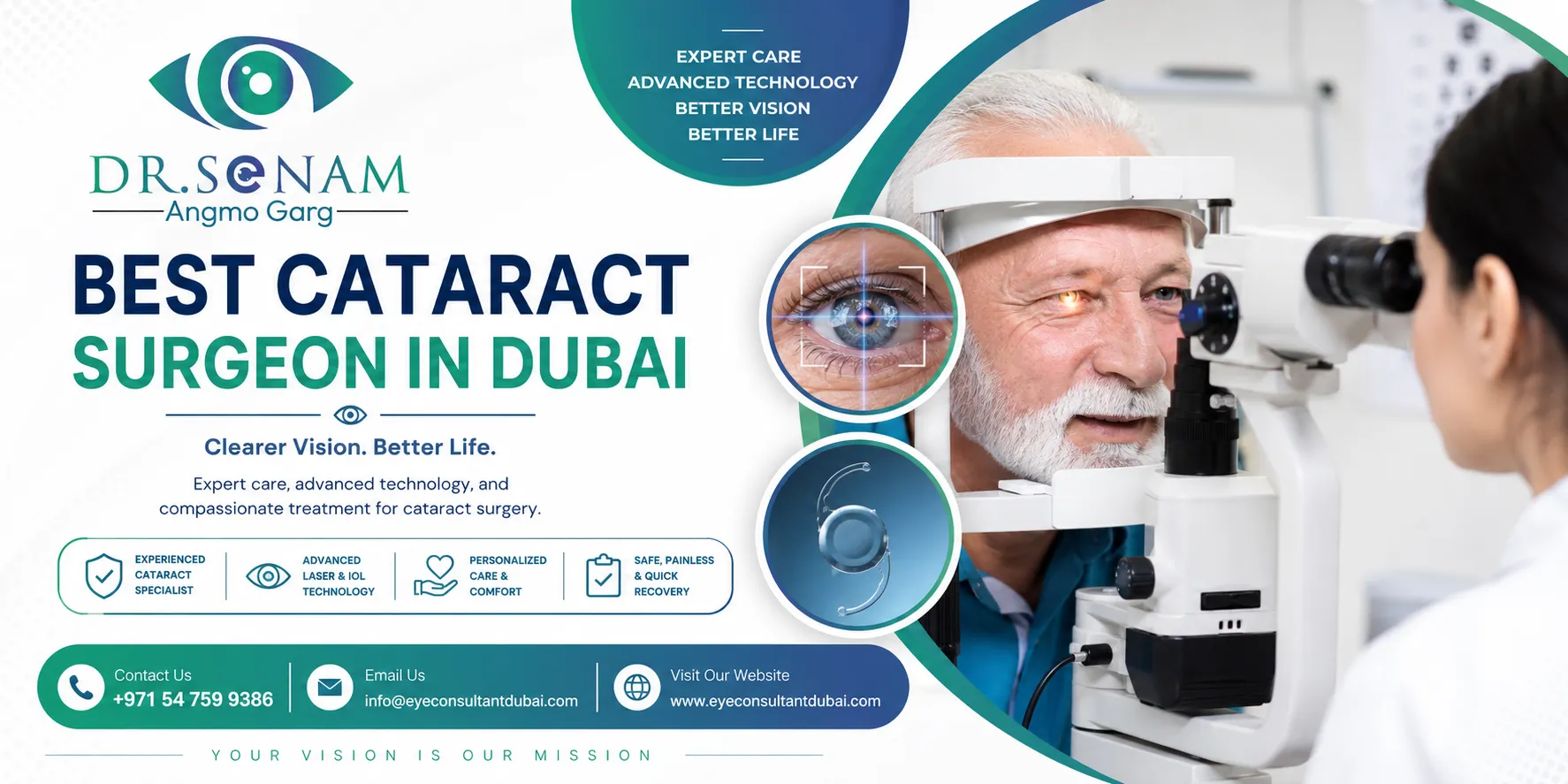 How to Choose the Best Cataract Surgeon in Dubai for Your Eye Care