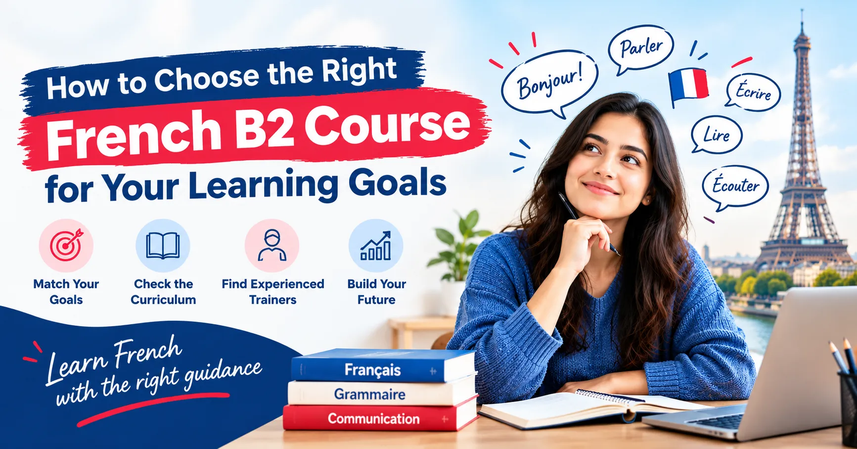 How to Choose the Right French B2 Course for Your Learning Goals