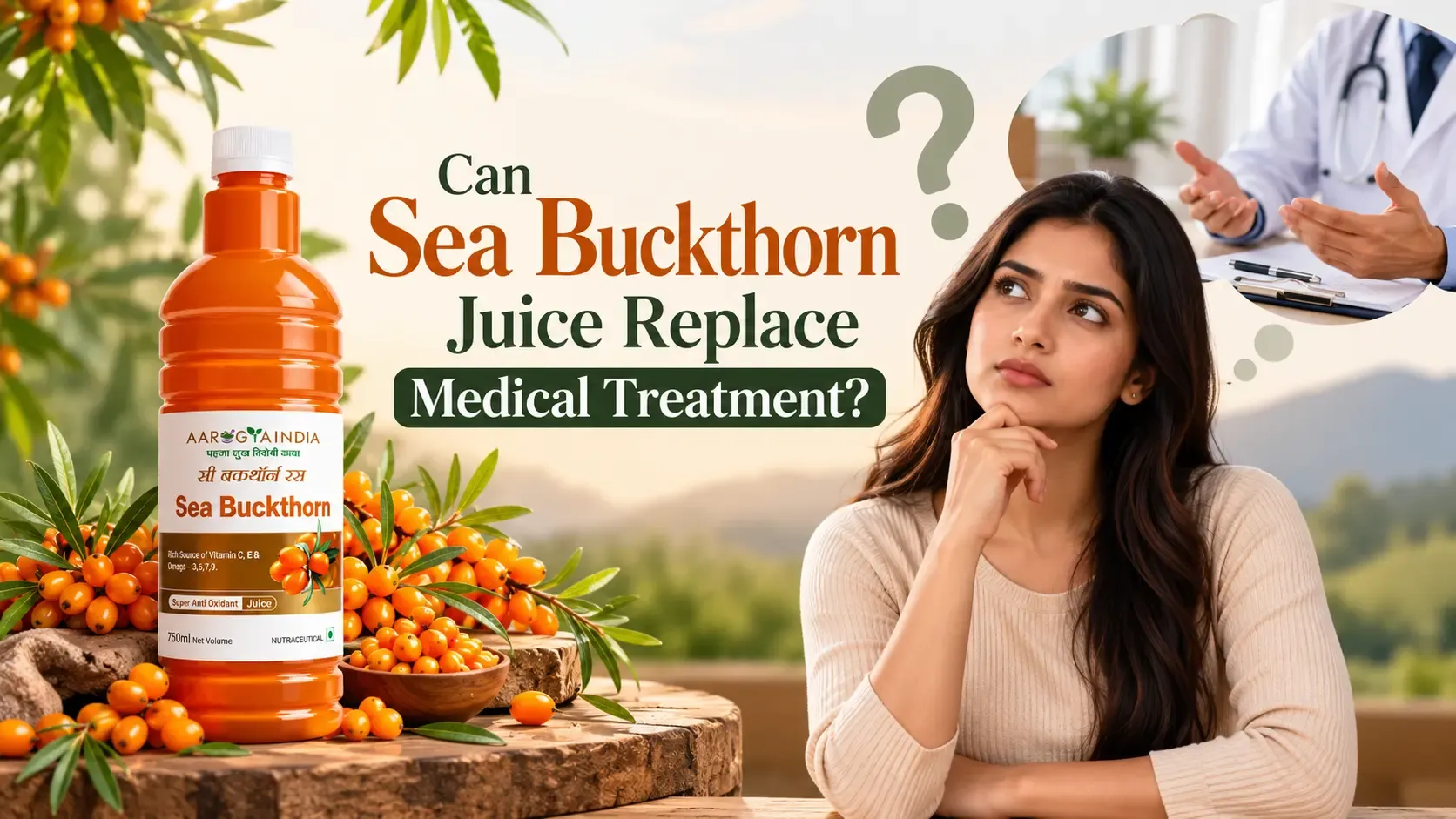 Sea Buckthorn Herbal Juice: Benefits, Uses, Nutrition and How to Take It