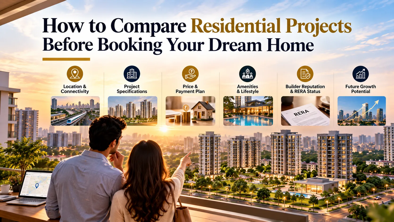 How to Compare Residential Projects Before Booking Your Dream Home