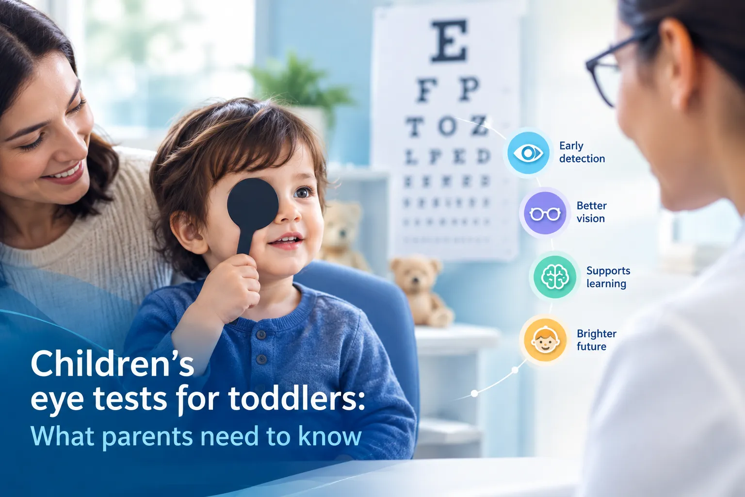 Children's eye tests for toddlers: What parents need to know