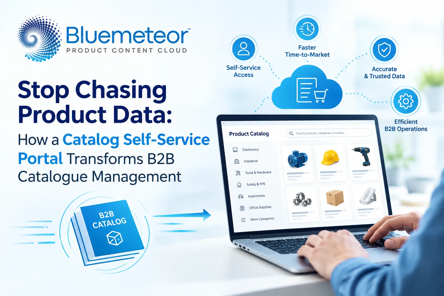 Stop Chasing Product Data: How a Catalog Self-Service Portal Transforms B2B Catalogue Management