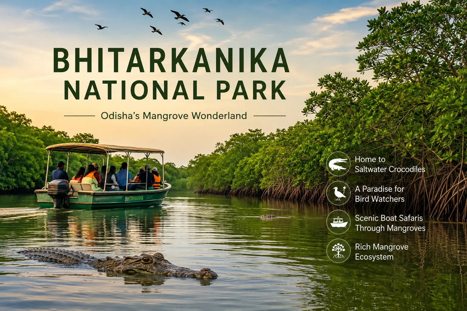 Bhitarkanika Trip: Explore Mangroves, Wildlife and a Peaceful Stay