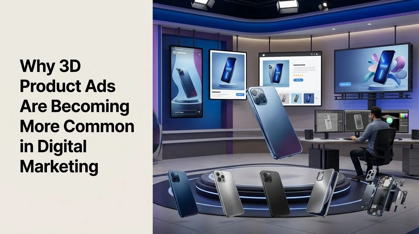 Why 3D Product Ads Are Becoming More Common in Digital Marketing