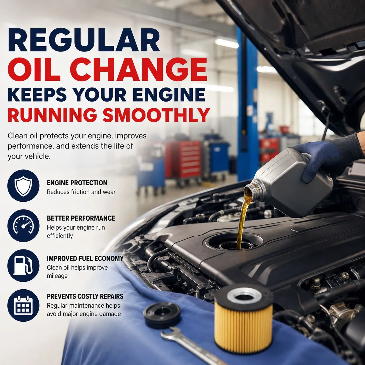 How Professional Oil Change Services Help Protect Your Engine