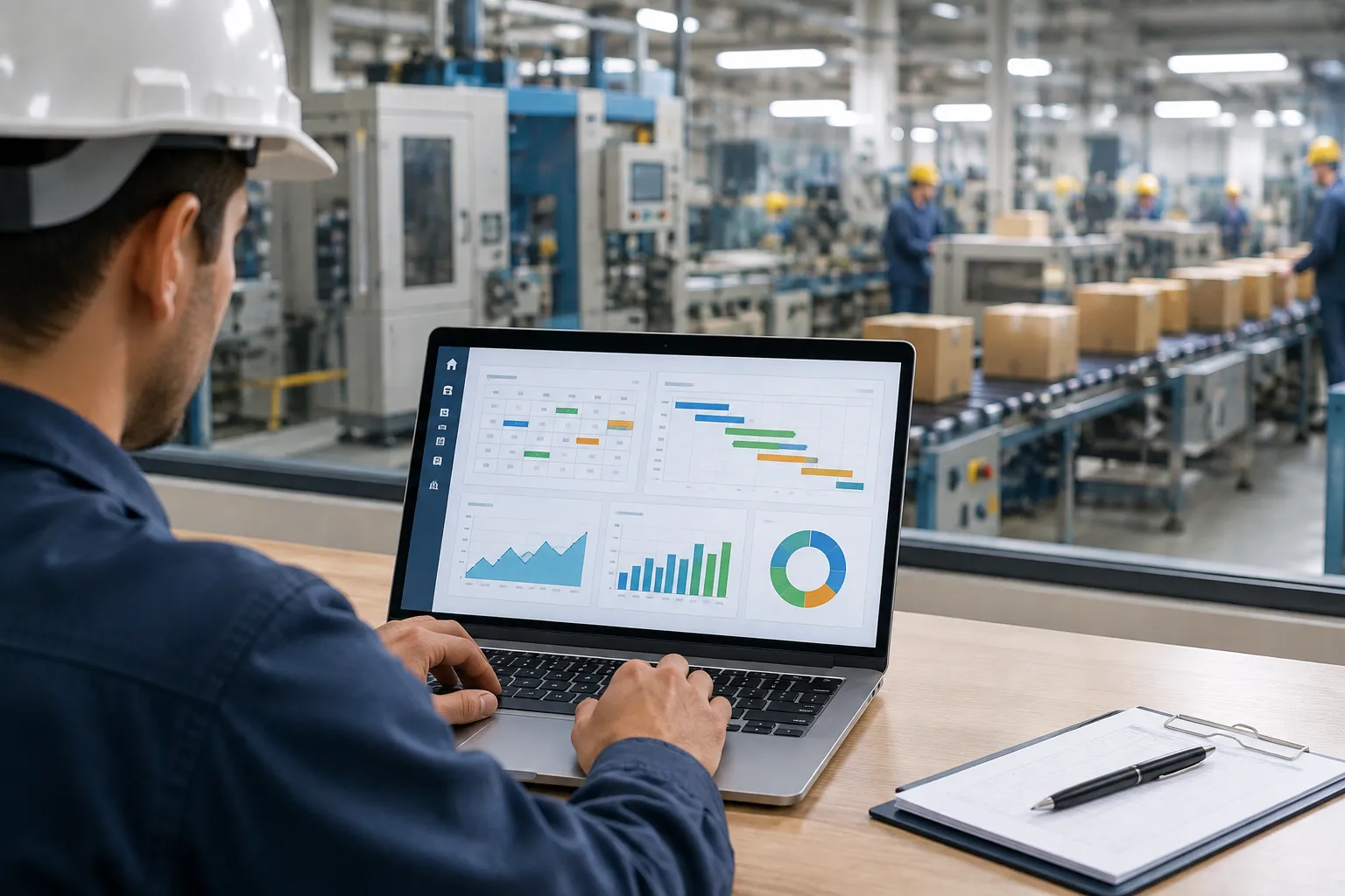 How Manufacturing ERP Improves Production Planning