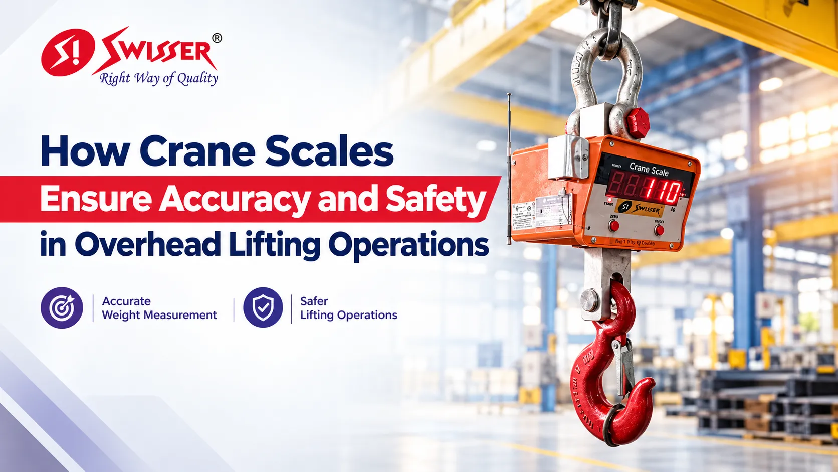 How Crane Scales Ensure Accuracy and Safety in Overhead Lifting Operations