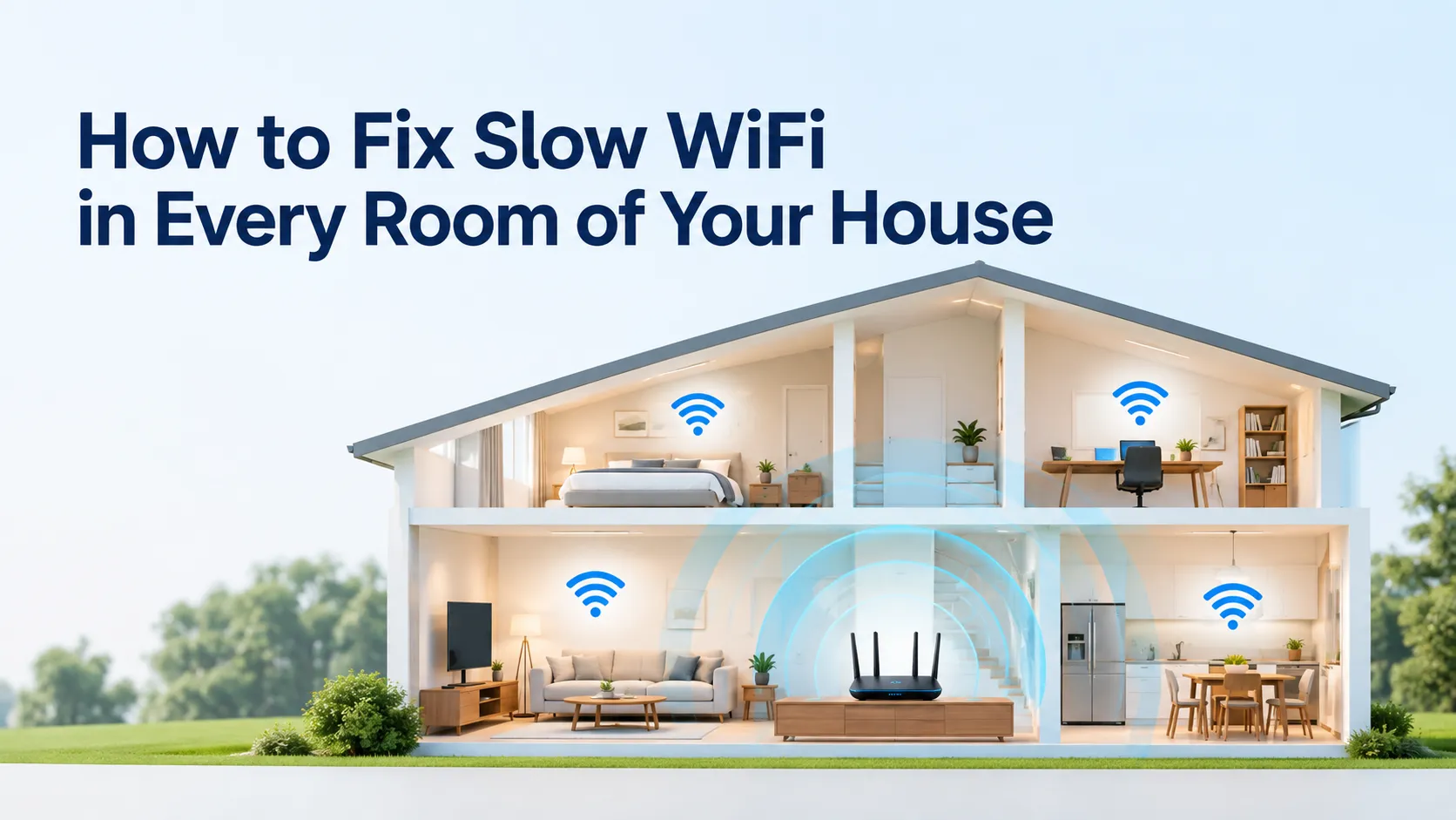 How to Fix Slow WiFi in Every Room of Your House