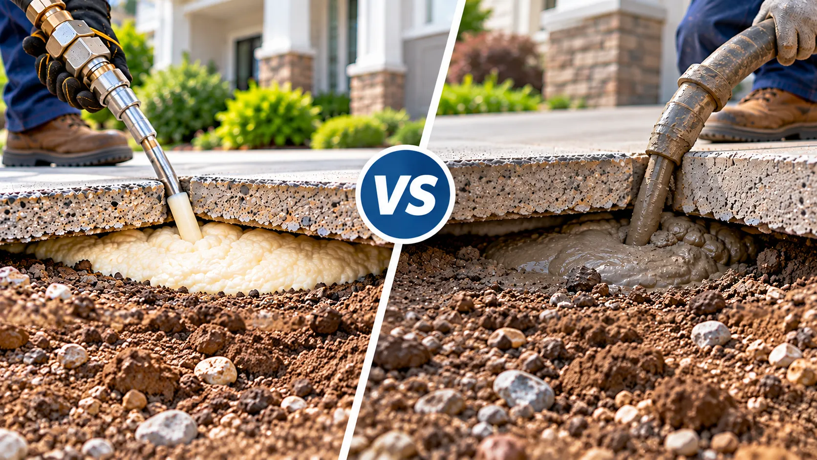 Polyjacking Services vs Traditional Mudjacking: What's the Difference