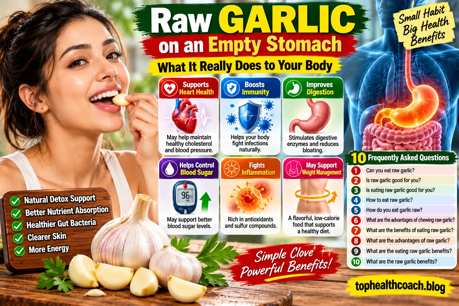 Is Raw Garlic Good for You? Benefits, Risks and How to Eat It