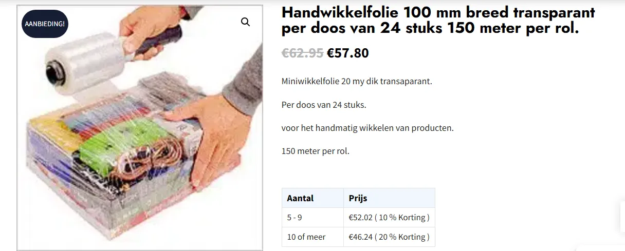 Machinewikkelfolies: efficiënt en veilig verpakken
