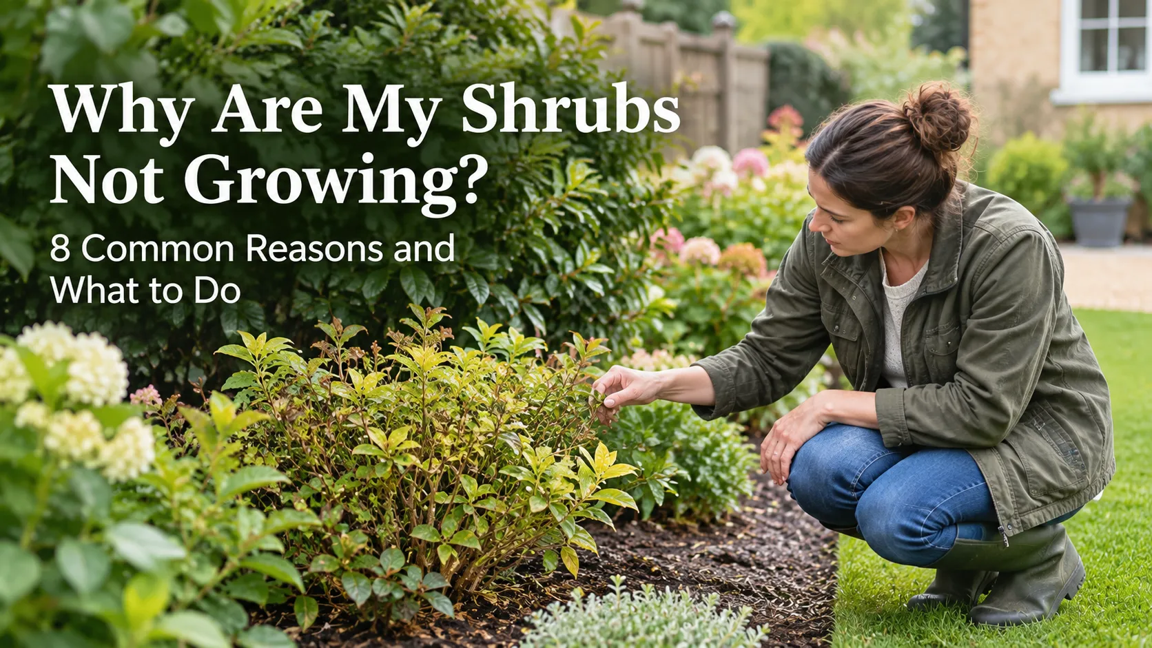 Why Are My Shrubs Not Growing? 8 Common Reasons and What to Do