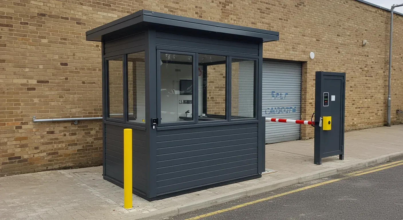 Why Every Industrial Site in Hyderabad Needs a Portable Security Cabin