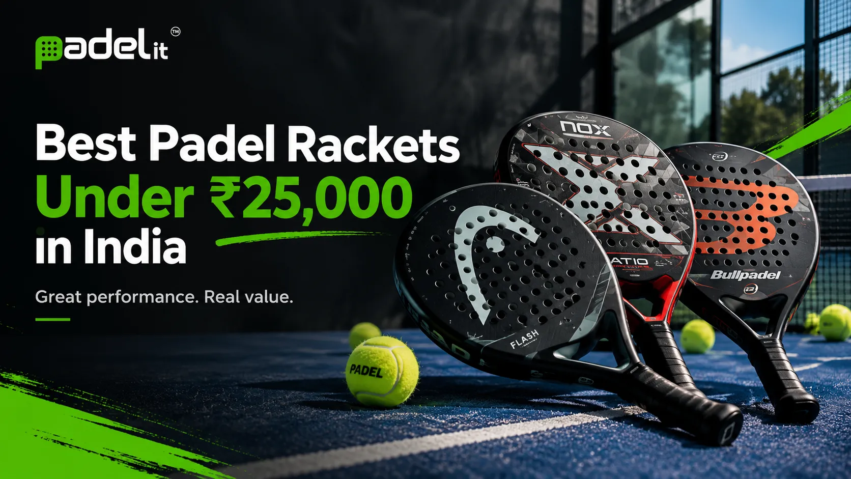 Best Padel Rackets Under ₹25,000 in India (2026): Budget Picks Worth Buying