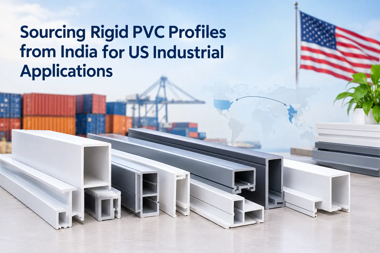 Sourcing Rigid PVC Profiles from India for US Industrial Applications