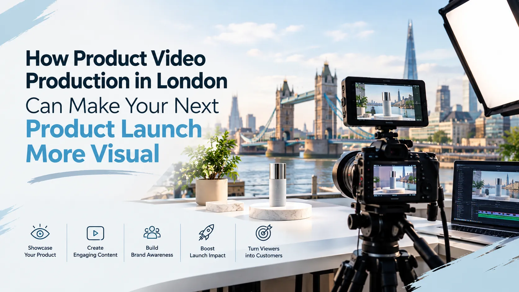 How Product Video Production in London Can Make Your Next Product Launch More Visual