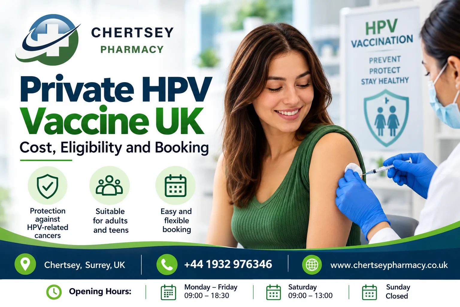 Private HPV Vaccine UK: Cost, Eligibility and Booking