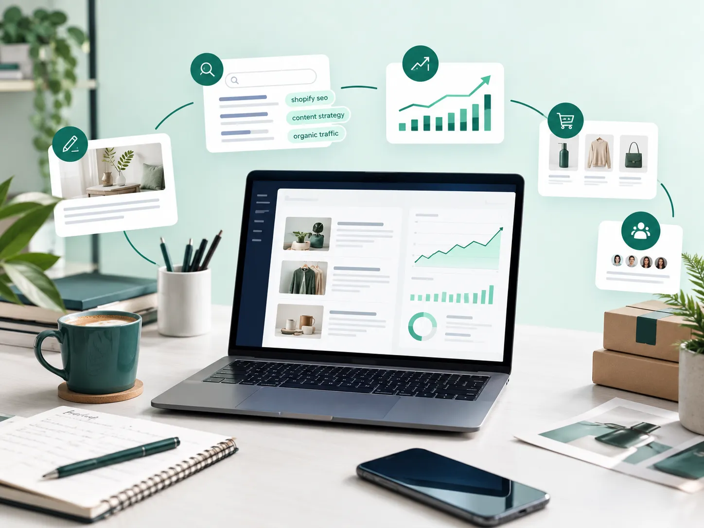 Rank Beyond Product Pages Using Shopify Content Marketing Services Built for Your Catalog