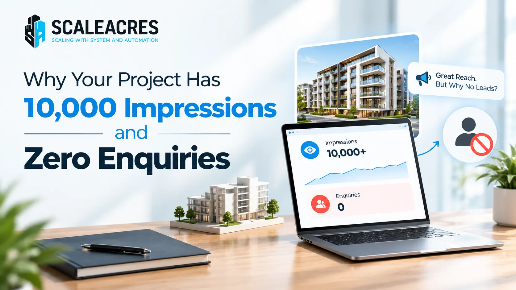 Why Your Project Has 10,000 Impressions and Zero Enquiries