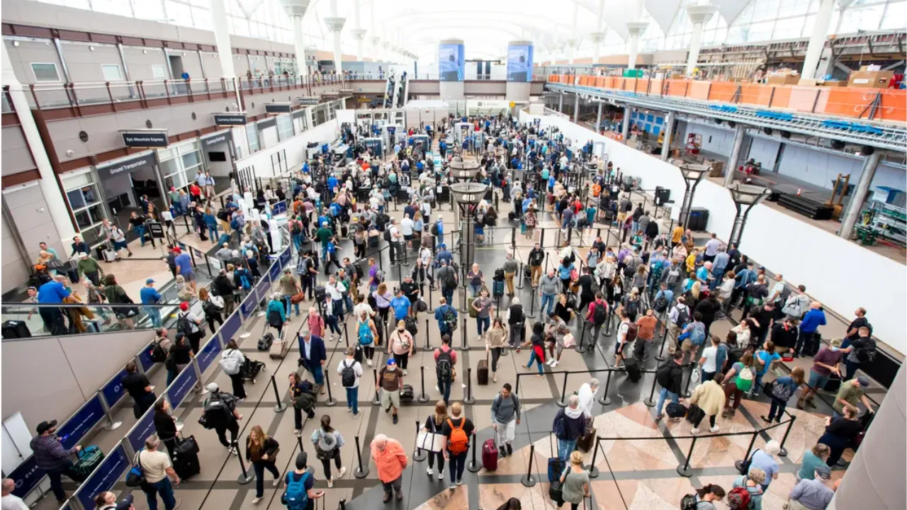 DIA Security Wait Times for First-Time Flyers