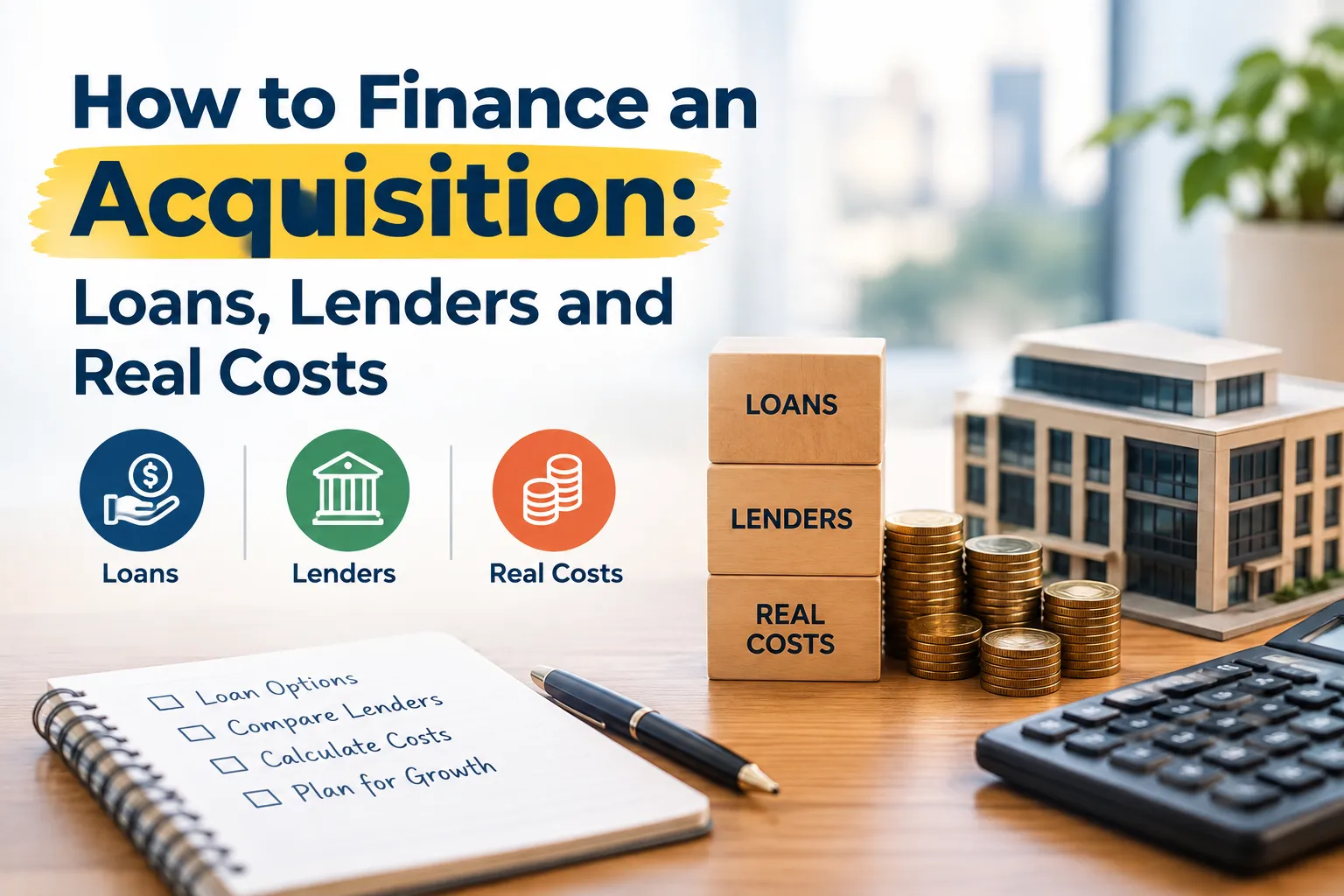 How to Finance an Acquisition: Loans, Lenders and Real Costs