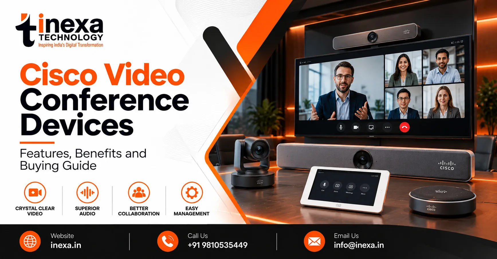 Cisco Video Conference Device: Choosing the Right Solution for Business Meetings