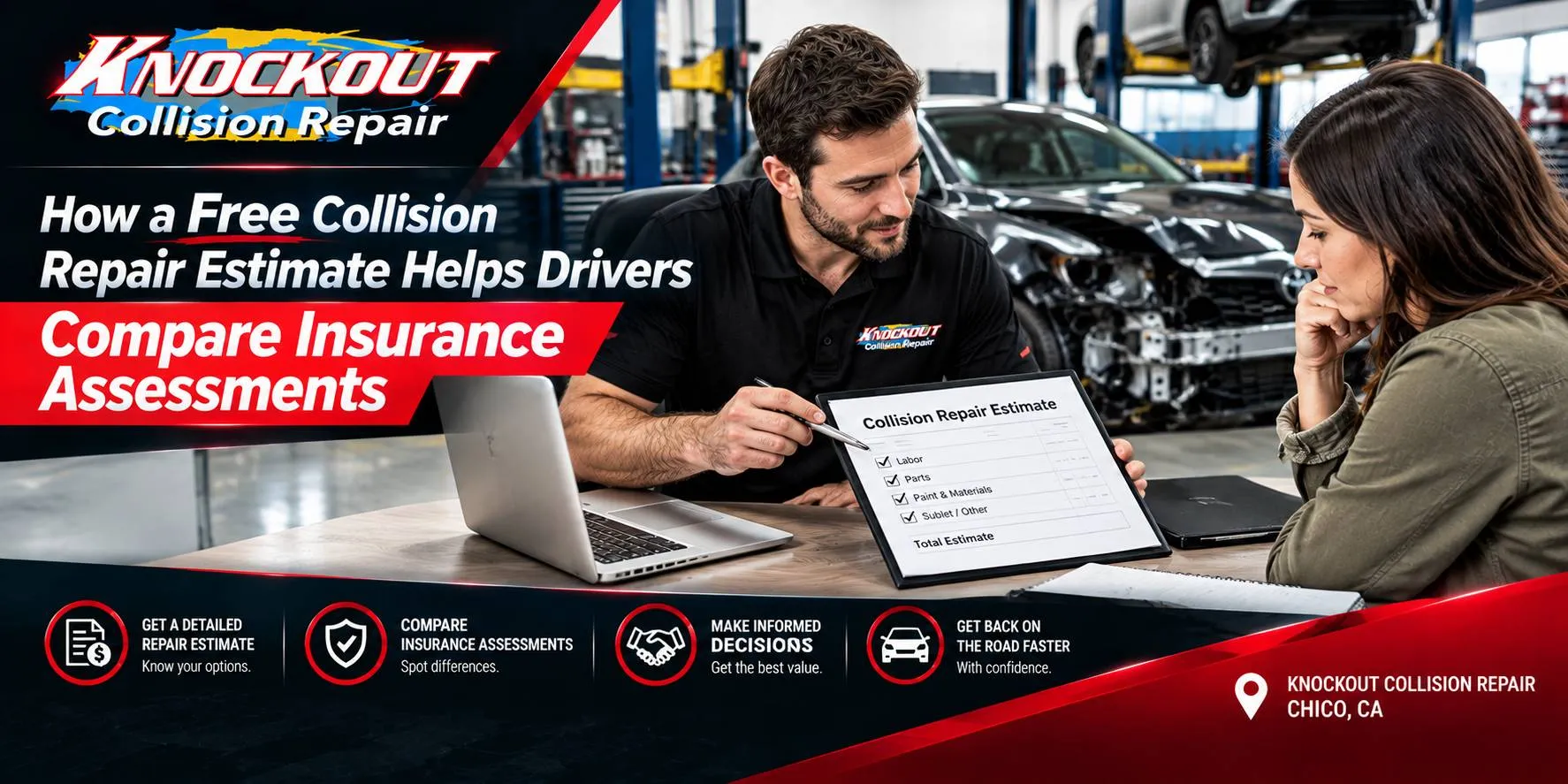 How a Free Collision Repair Estimate Helps Drivers Compare Insurance Assessments