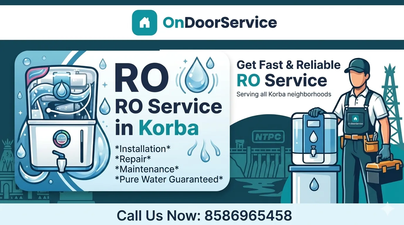 Water Purifier Repair Korba at Your Doorstep