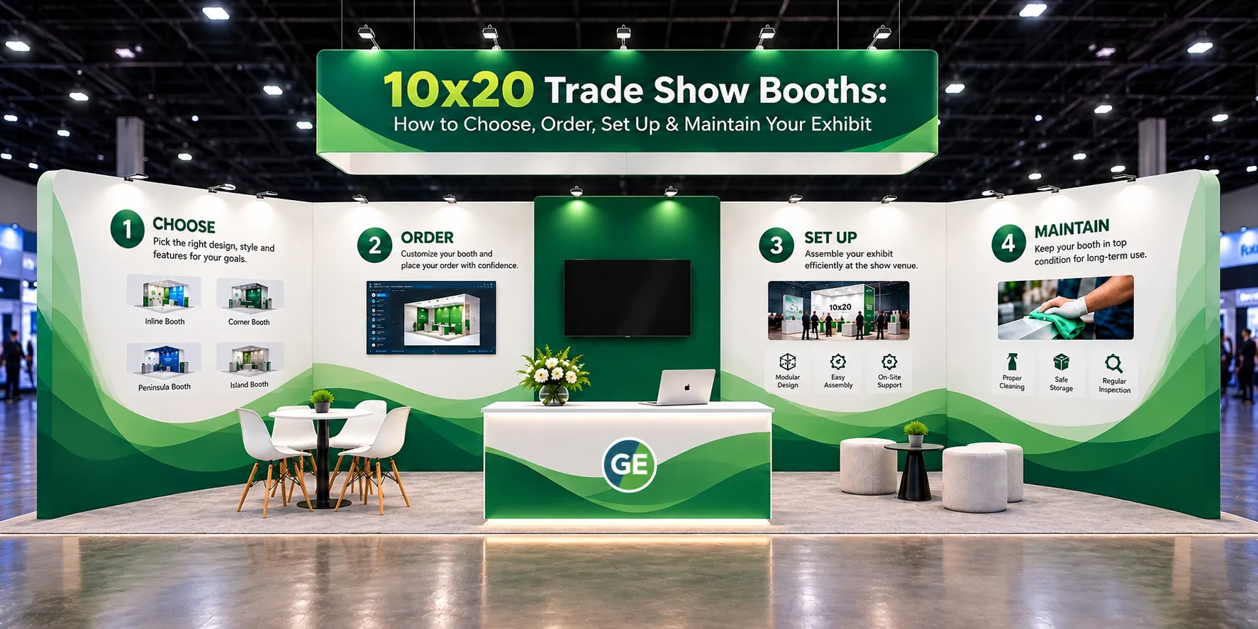 How to Choose, Order, Set Up & Maintain Your Exhibit